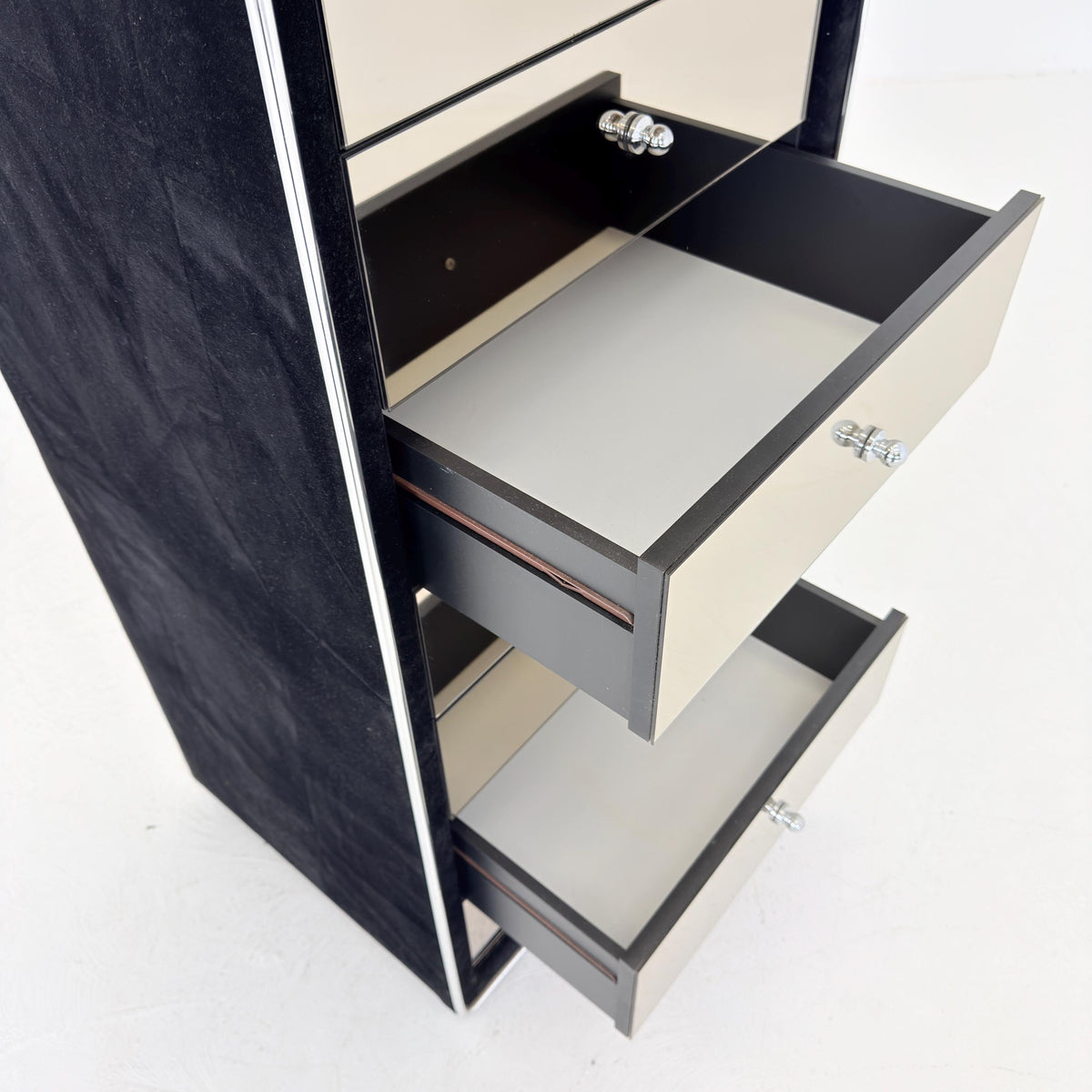Mid-Century Mirrored Chest of Drawers by RUF International, Germany, 1970s