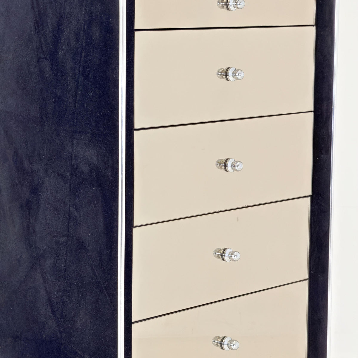 Mid-Century Mirrored Chest of Drawers by RUF International, Germany, 1970s