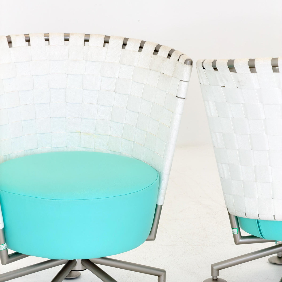 Set of 4 Mid century modern Peter Maly Circus Lounge Chairs for COR Germany, 1990s