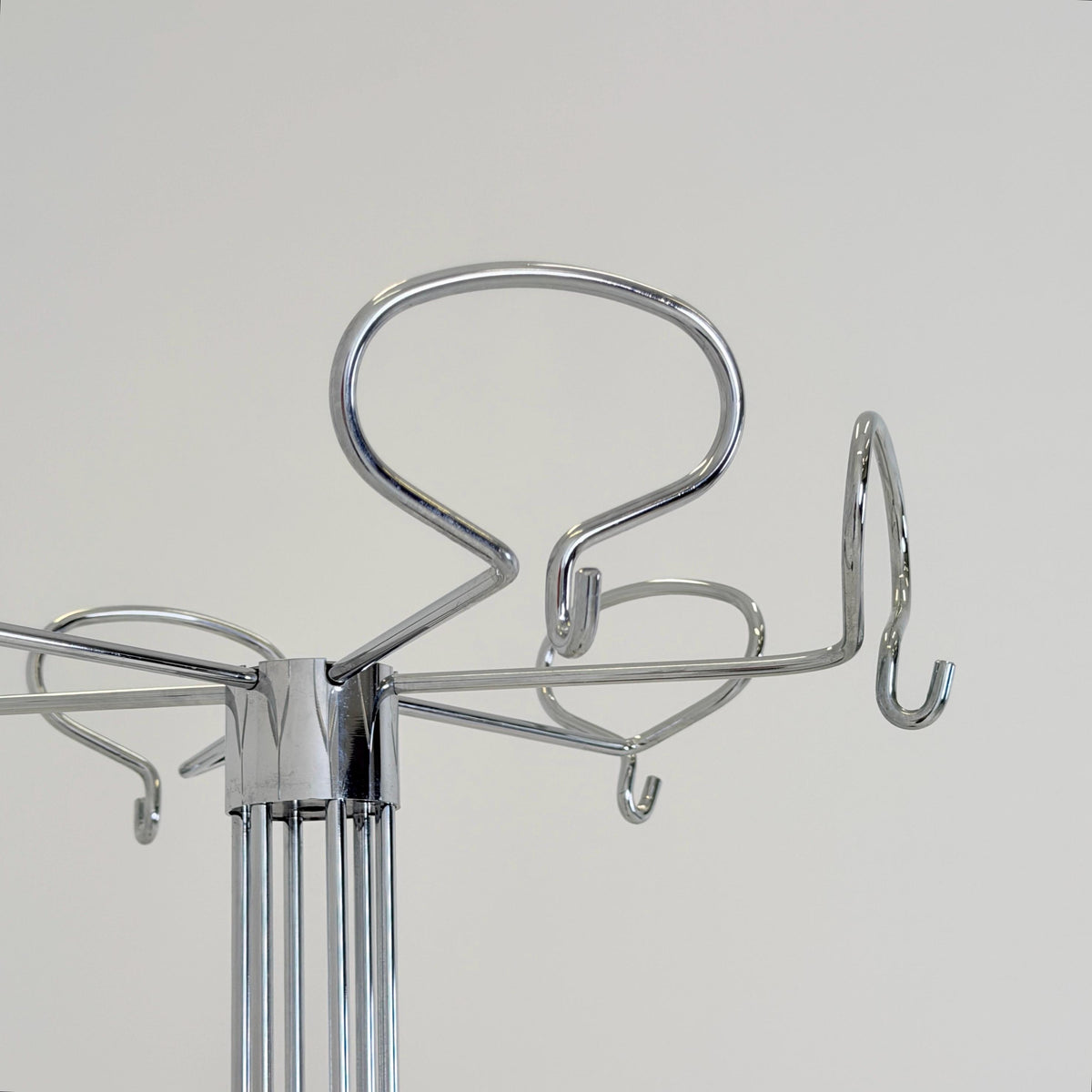 Mid-Century Bauhaus Coat Rack by Isao Hosoe for Valenti Cusago Milano, 1980s Italy