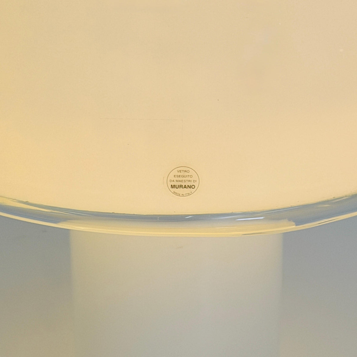 Mid century Artemide Onfale Grande XL Mushroom Table Lamp by Luciano Vistosi, 1990s Italy