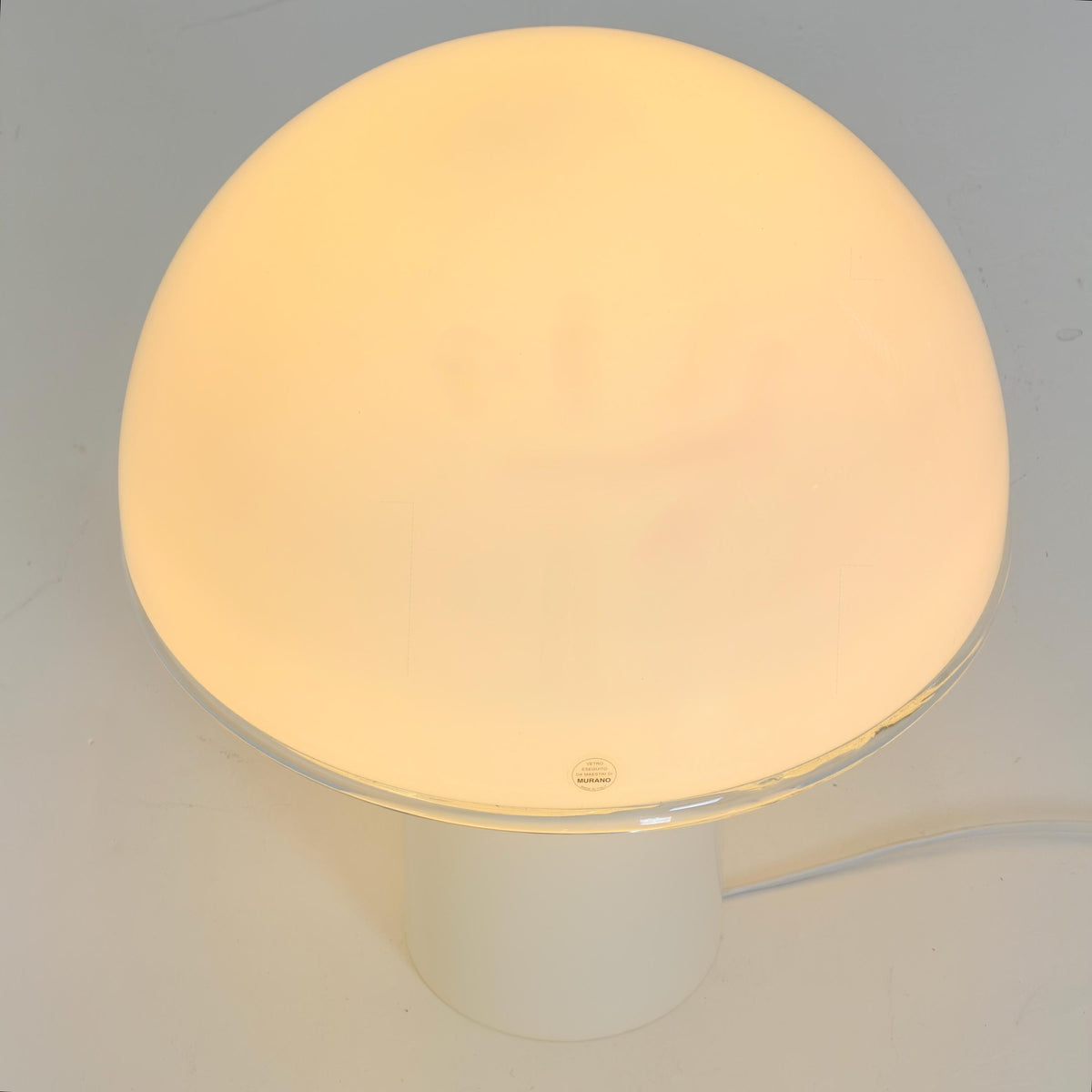 Mid century Artemide Onfale Grande XL Mushroom Table Lamp by Luciano Vistosi, 1990s Italy