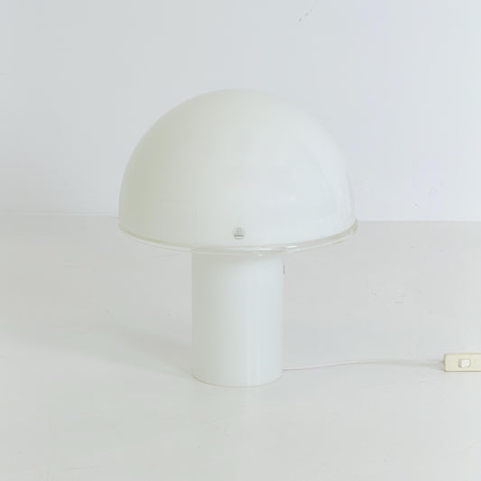 Mid century Artemide Onfale Grande XL Mushroom Table Lamp by Luciano Vistosi, 1990s Italy