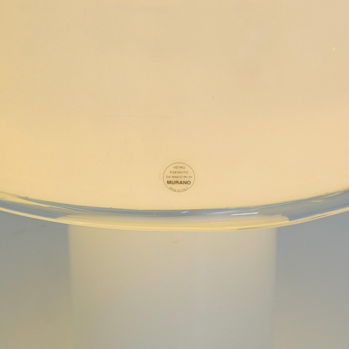 Mid century Artemide Onfale Grande XL Mushroom Table Lamp by Luciano Vistosi, 1990s Italy