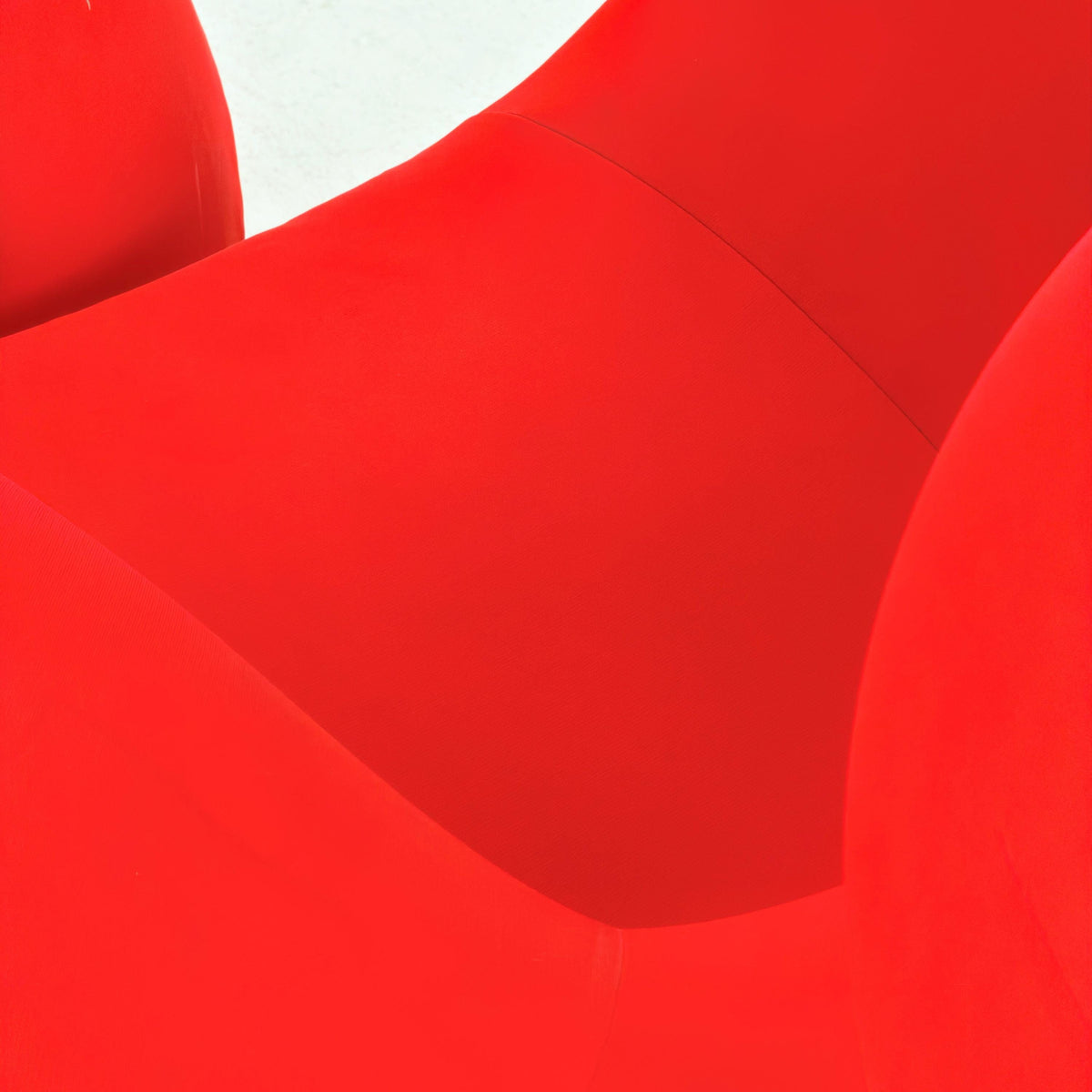 Mid century Up5 La Mamma lounge chair & Up6 Ottoman by Gaetano Pesce for B B Italia, 1980s, Italy