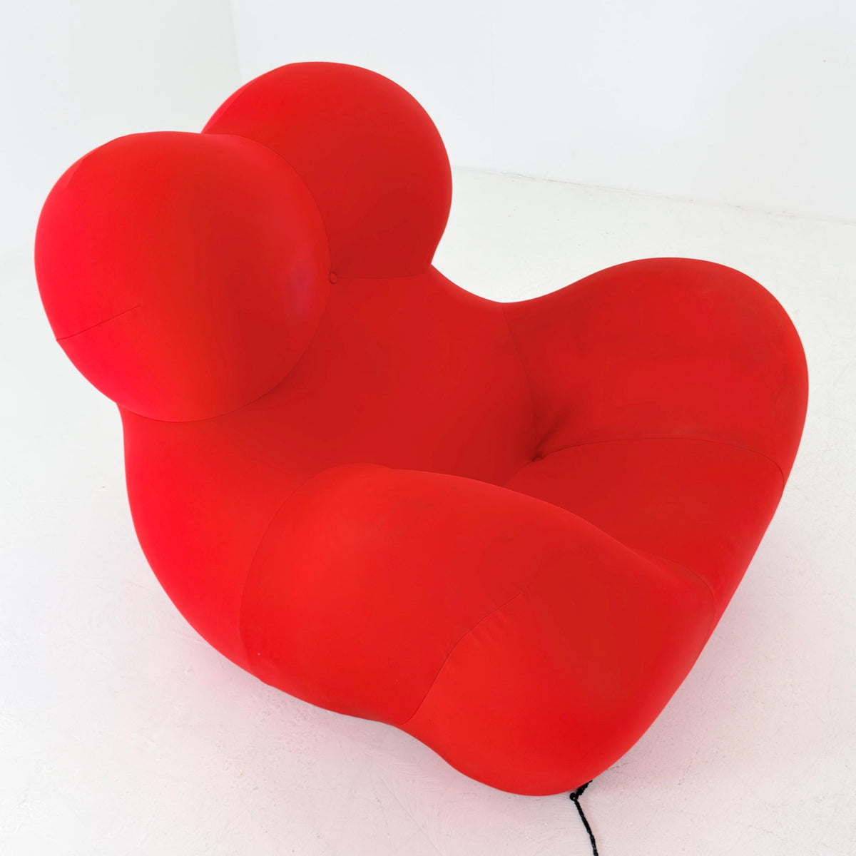 Mid century Up5 La Mamma lounge chair & Up6 Ottoman by Gaetano Pesce for B B Italia, 1980s, Italy