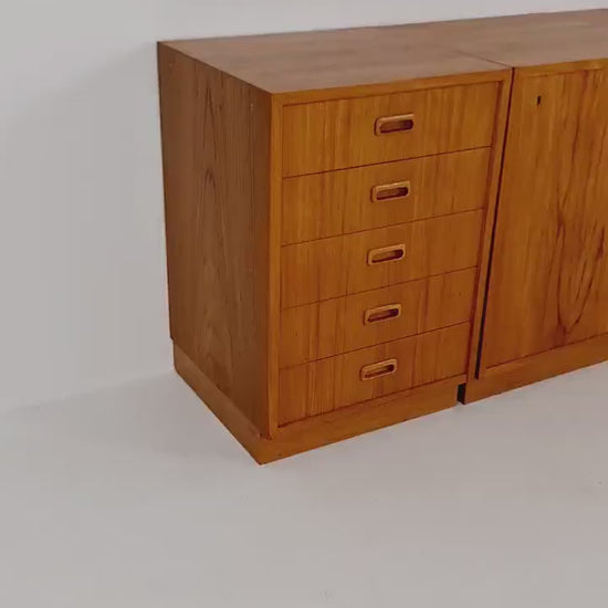 Mid century Modern Swedish teak modular sideboard, 1960s