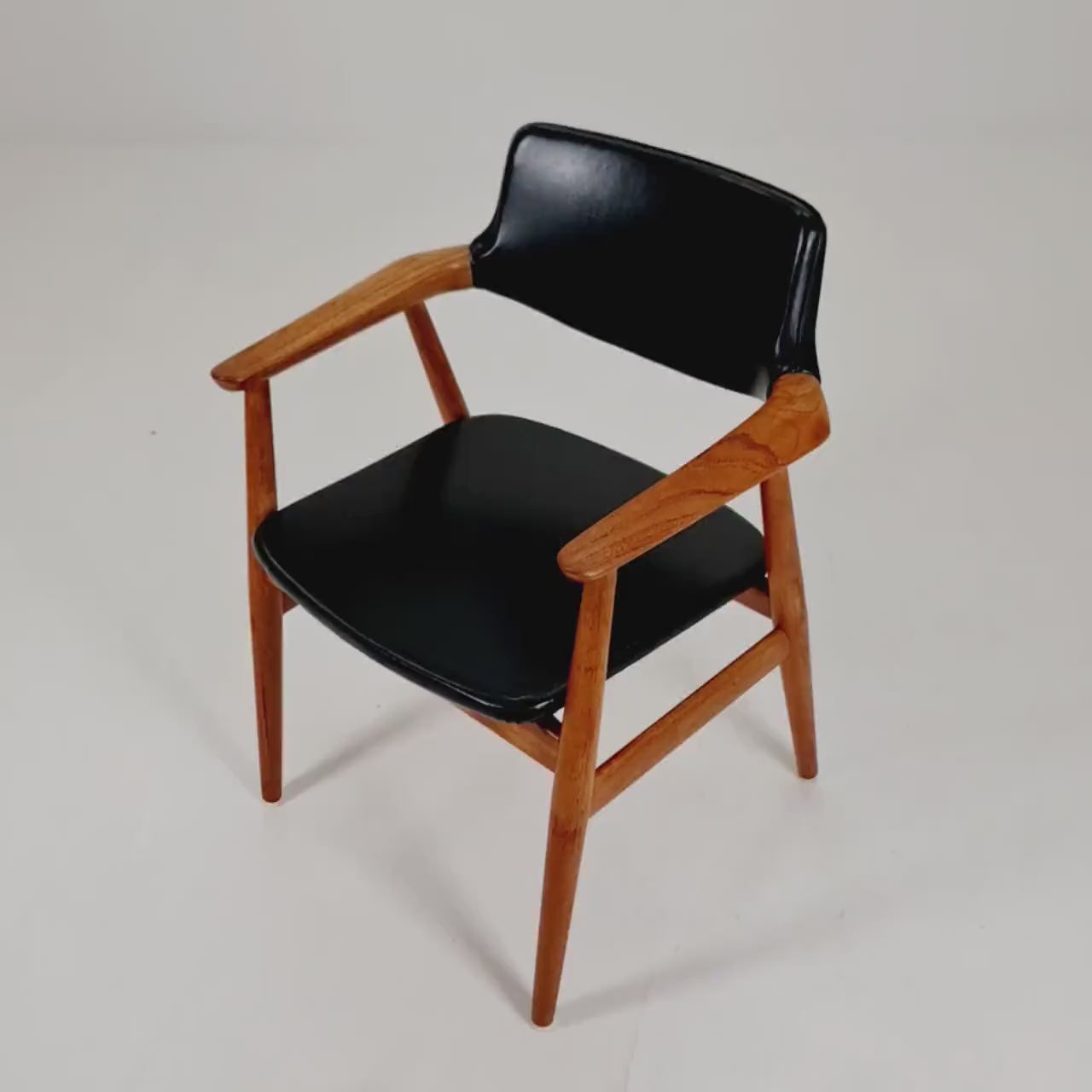 Mid century Danish Teak armchair by ERIK KIRKEGAARD for Glostrup  from the 60s