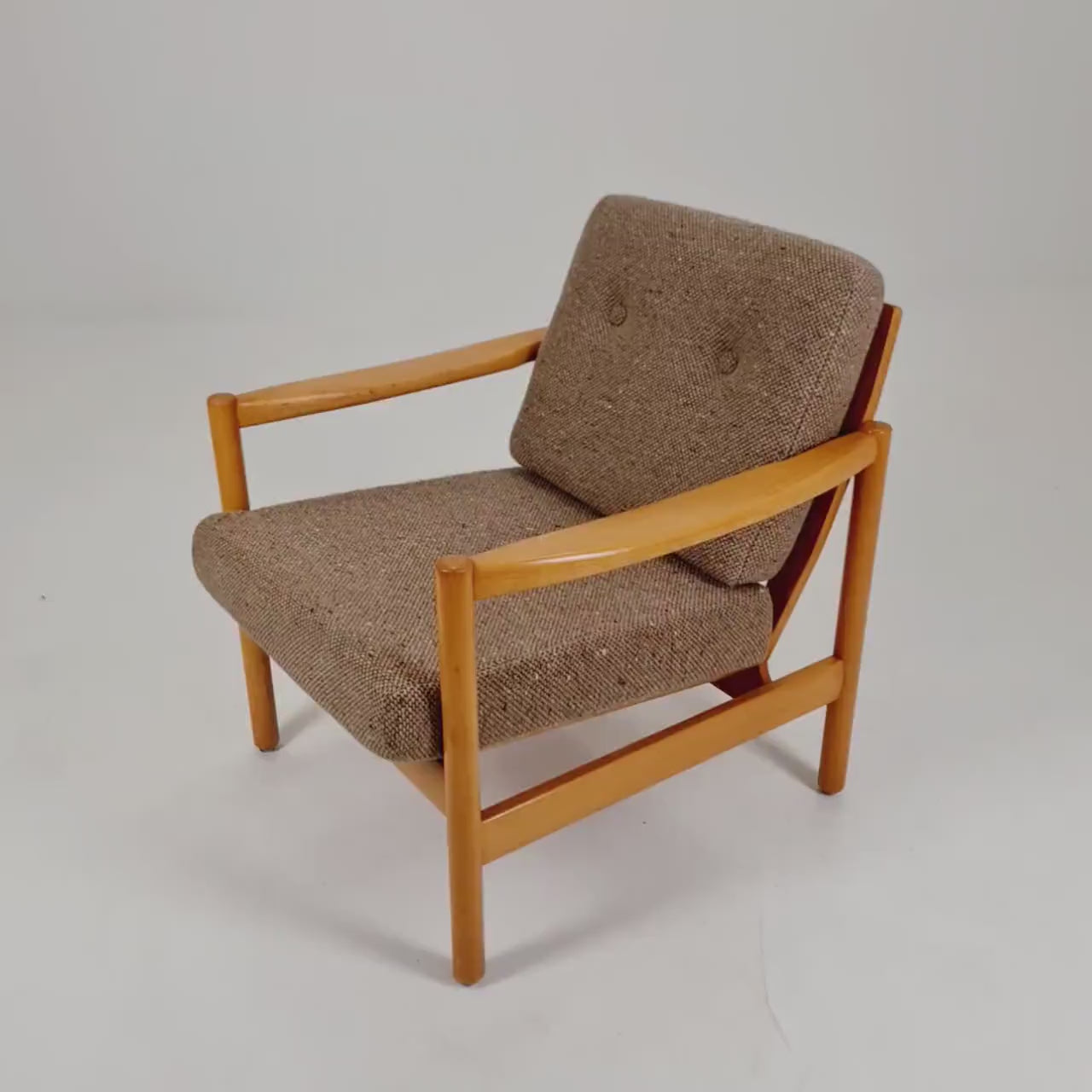 Mid-century German lounge armchair, 1960s
