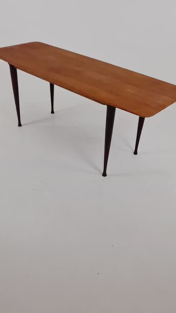 Midcentury Swedish teak coffee table, 1960s