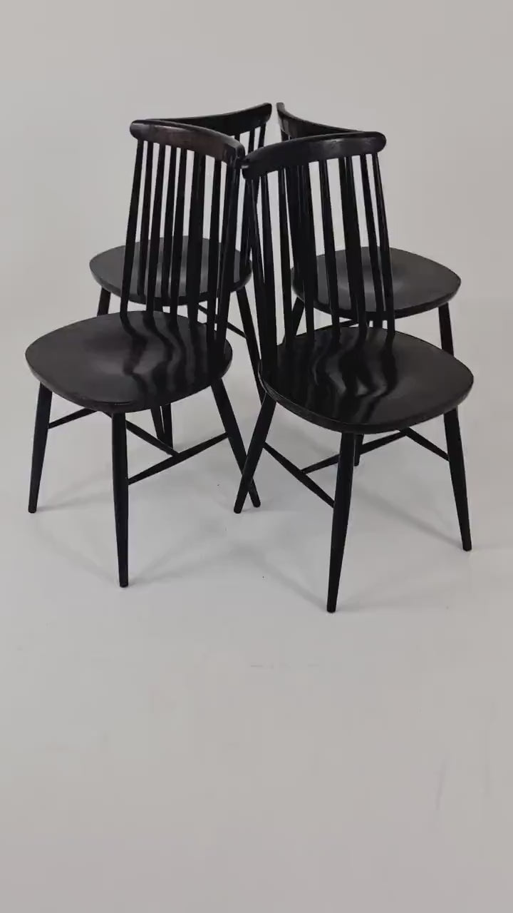 German dinning chair by Ilmari Tapiovaara for Möbel Mann, 1960s, set of 2