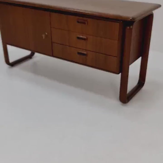 German solid Teak Sideboard By Burkhard for Rosenthal , 1960s