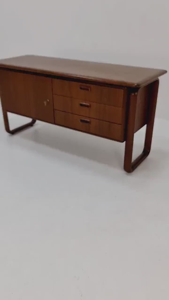 German solid Teak Sideboard By Burkhard for Rosenthal , 1960s