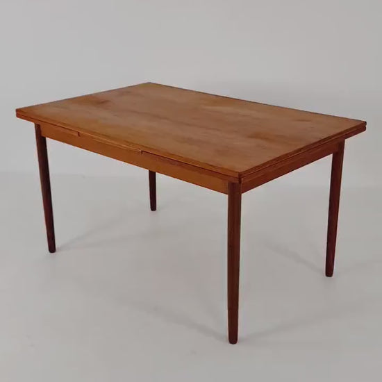 Mid century Danish Teak dining table by A.M , 1960s