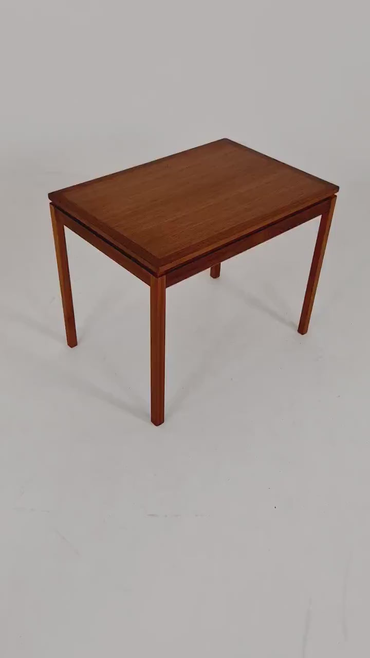Midcentury Swedish teak side table by Säflle Möbelfabrik, 1960s