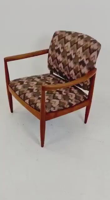 Mid-century vintage Danish Lounge chair, 1960s