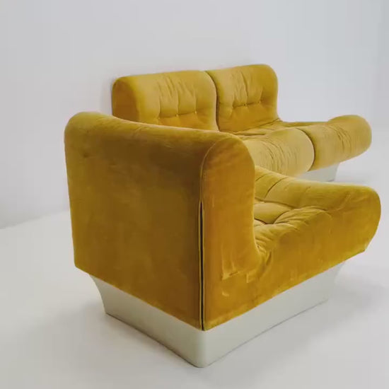 1 of 3 Mid Century Space Age “Sofalette” Lounge Chairs by Otto Zapf - Vistoe 1970s Germany