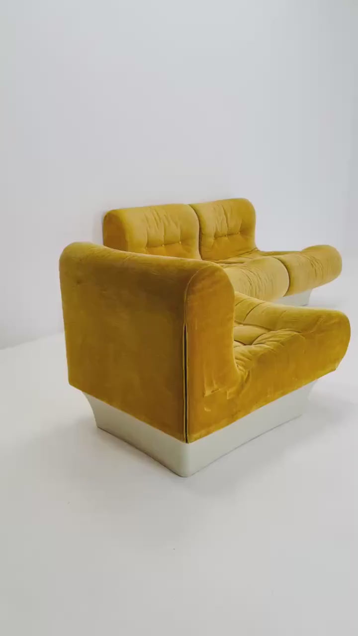 1 of 3 Mid Century Space Age “Sofalette” Lounge Chairs by Otto Zapf - Vistoe 1970s Germany