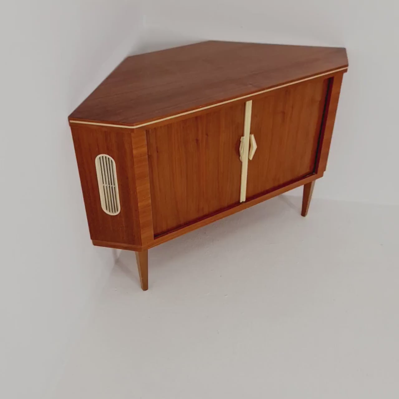 Rare Mid century Corner  German bar/ sideboard, 1950s