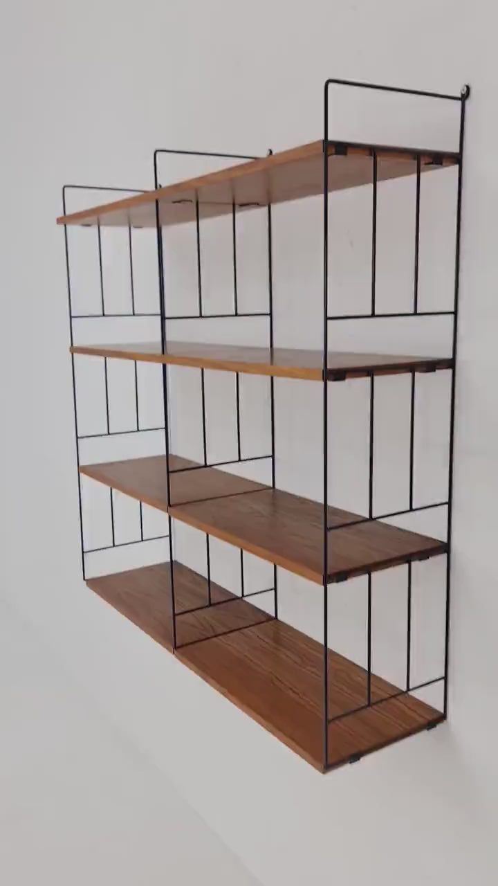 String shelf-system by WHB German Teak , 1950s